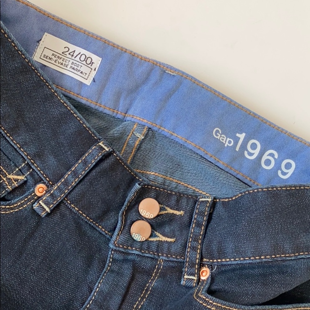 Gap 1969 Perfect Boot Denim
